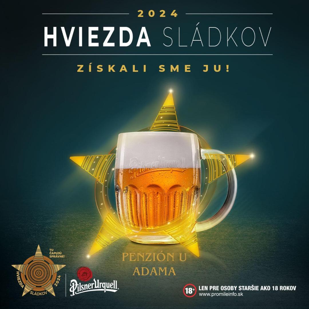 Relax Penzion U Adama Dolná Tižina Εξωτερικό φωτογραφία
